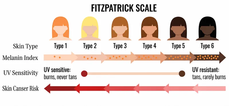 UV Effects and Fitzpatrick Skin Types