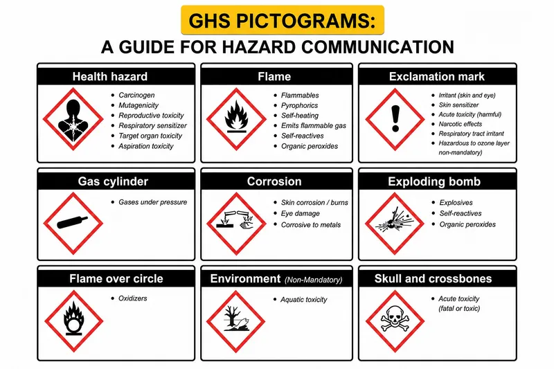 GHS Pictograms for Hazard Communication
