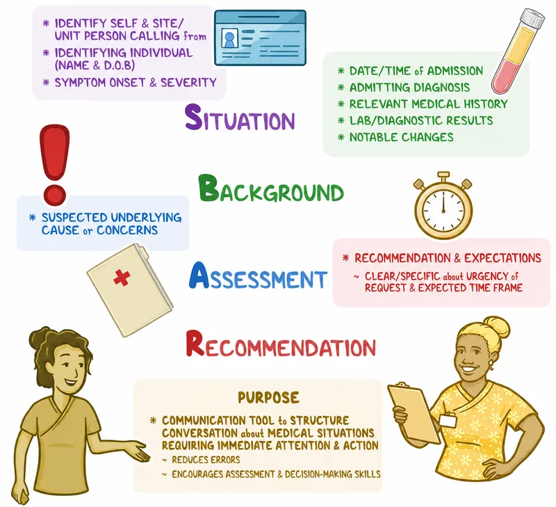 SBAR Communication Framework