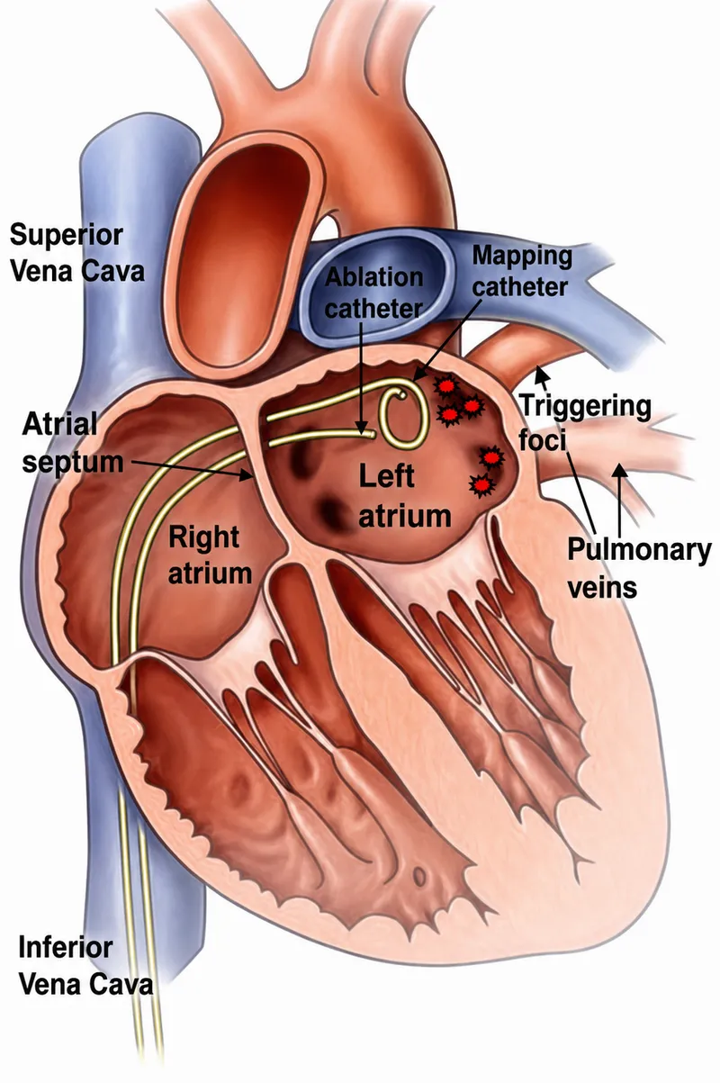 Catheter ablation for atrial fibrillation