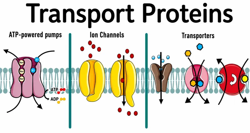 Membrane Transport Proteins: Pumps, Channels, Transporters