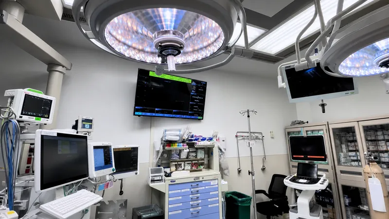 Cardiac anesthesia monitoring setup with multiple hemodynamic displays