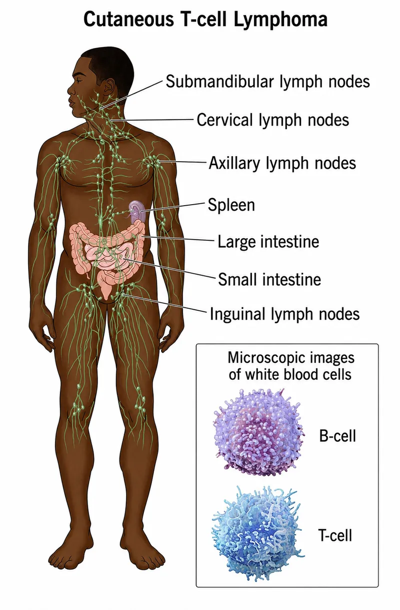 Cutaneous T-cell Lymphoma and Lymphatic System