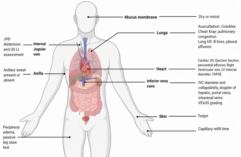 Clinical assessment of fluid status