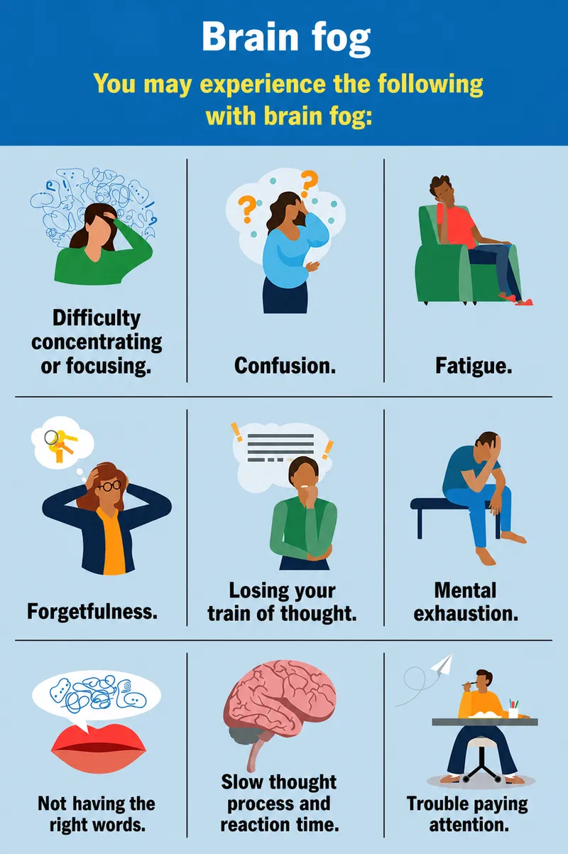 Symptoms of Brain Fog