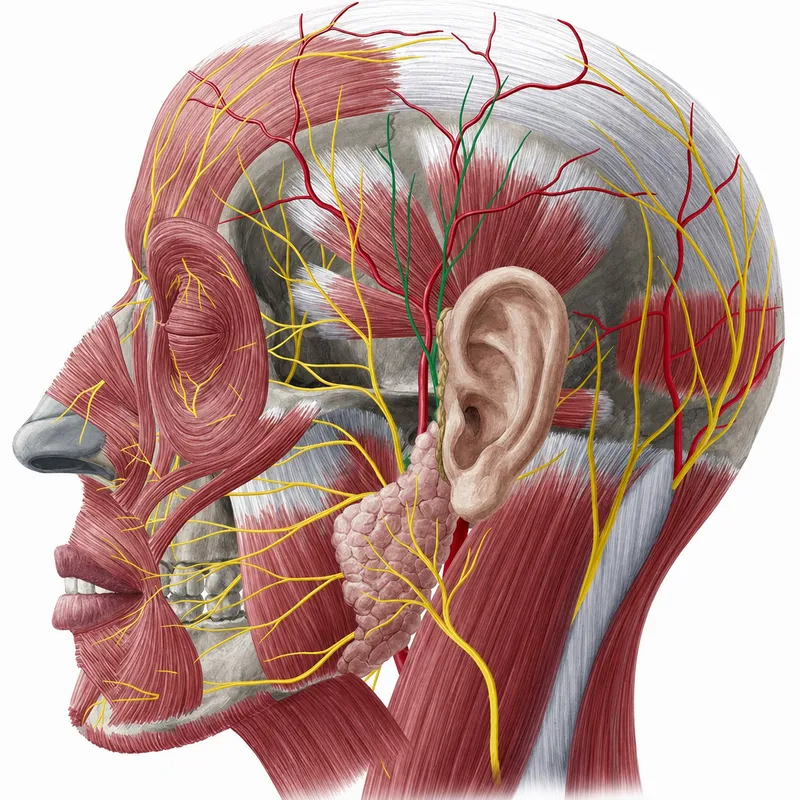 Parotid Gland and Facial Nerve Anatomy