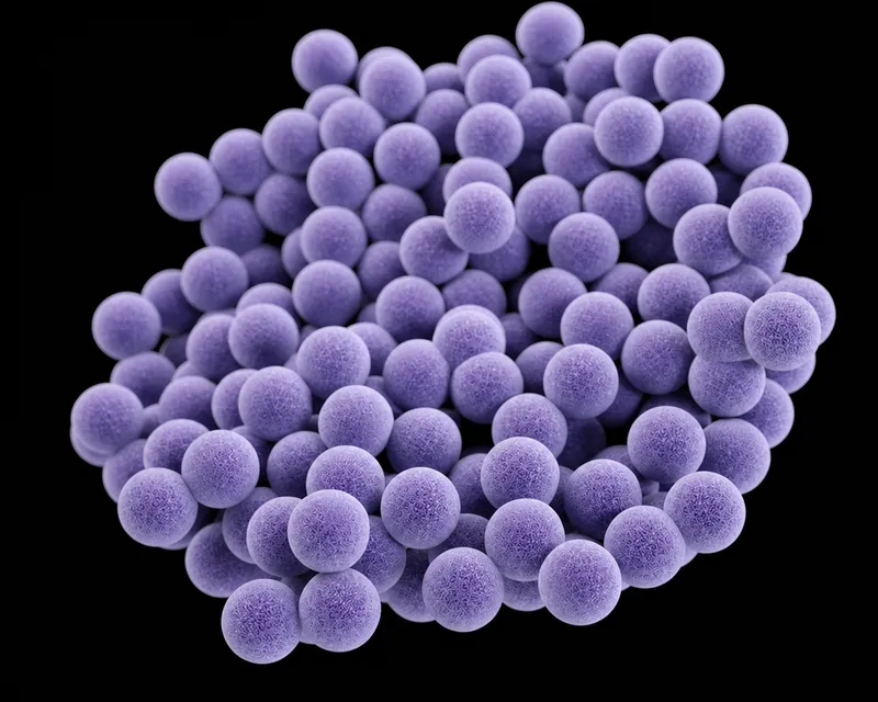 MRSA Gram-positive cocci clusters